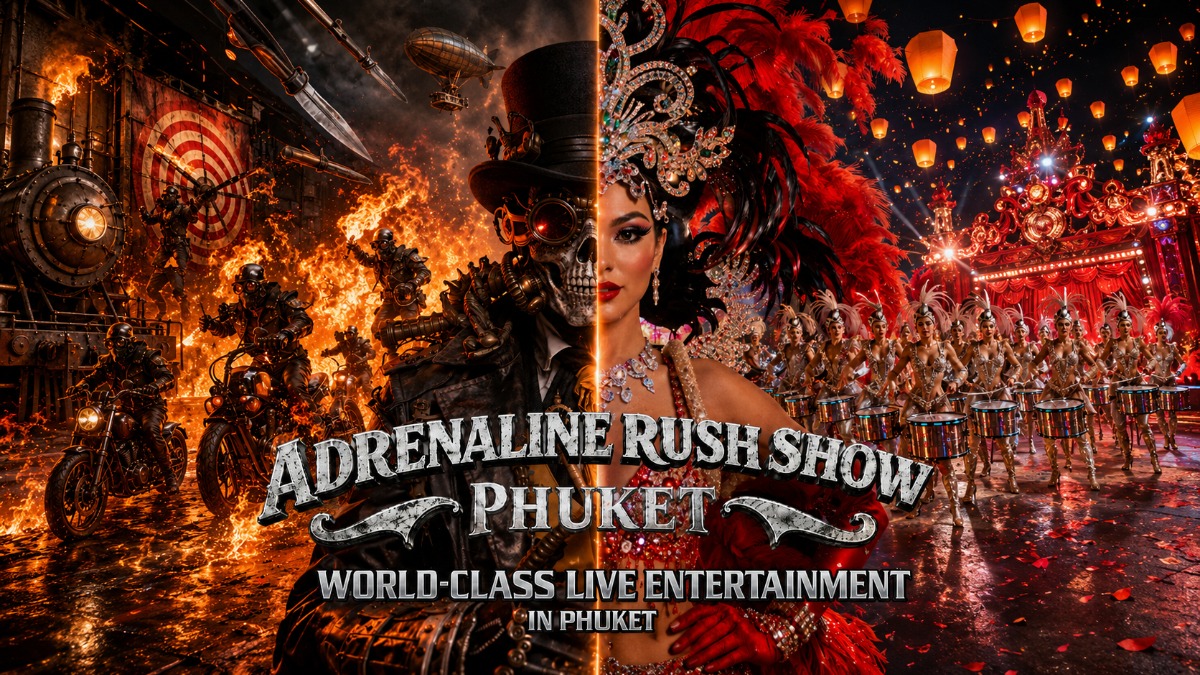 Adrenaline Rush Show — 17 сентября — 31 декабря 2026, Пхукет