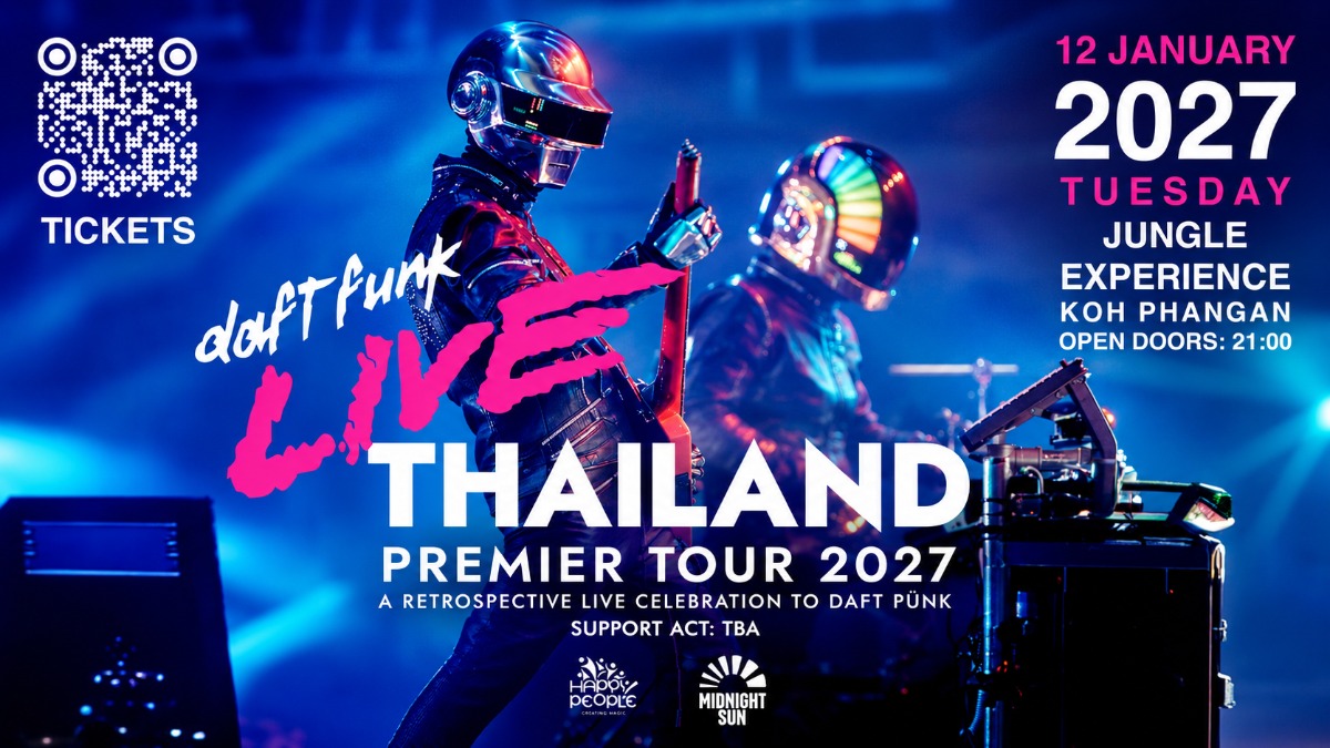DAFT FUNK LIVE | KOH PHANGAN — 12 января 2027, Surat Thani