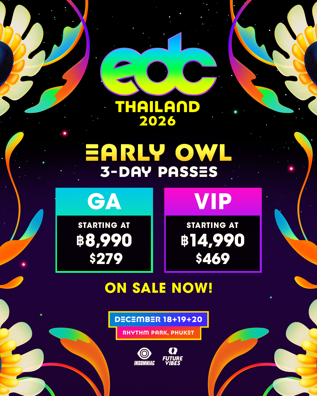 План рассадки — EDC THAILAND DEC 2026, схема зала SHAMAN, Пхукет
