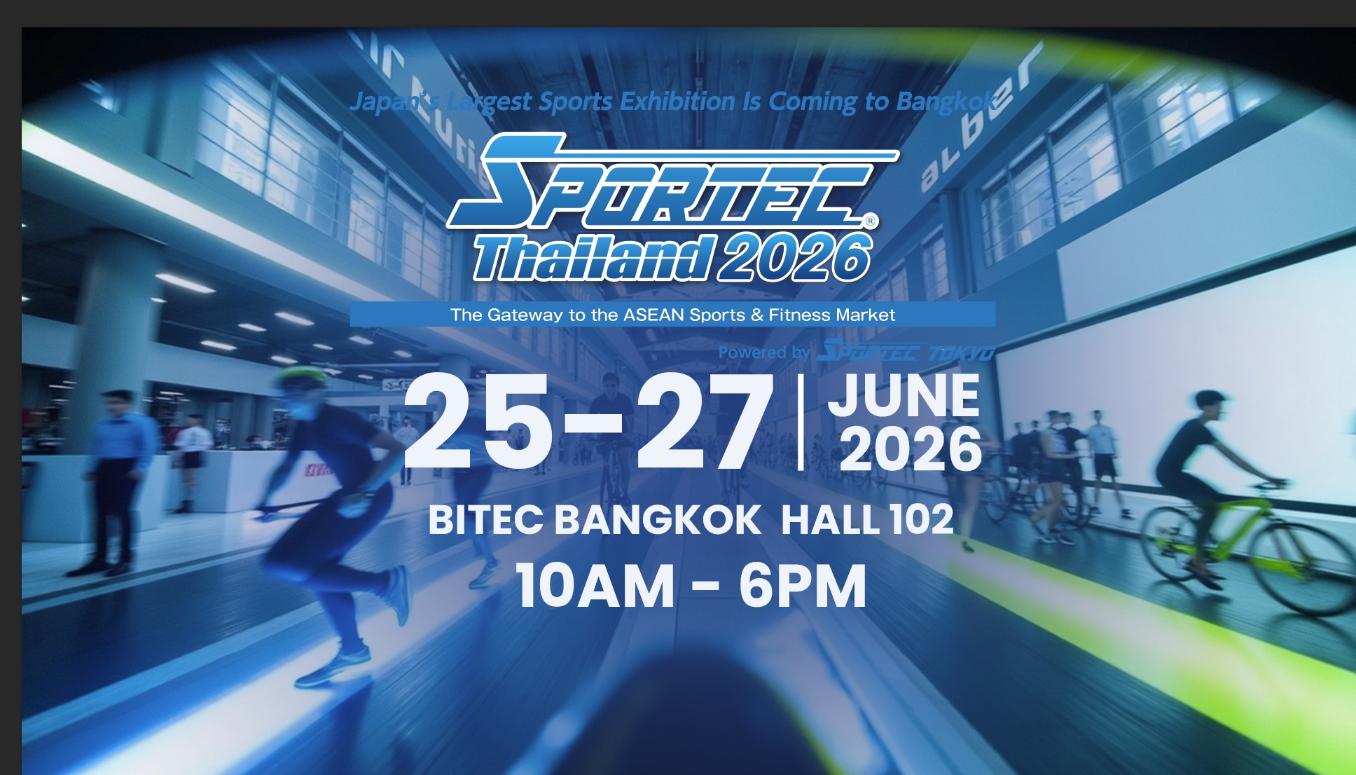 SPORTEC Thailand и Wellness Expo 2026: фитнес, здоровье и спорт в BITEC