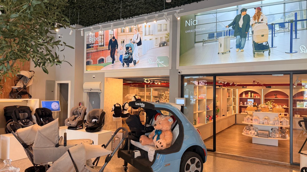 Витрина с детскими товарами на ярмарке Thailand Baby & Kids Best Buy 2026