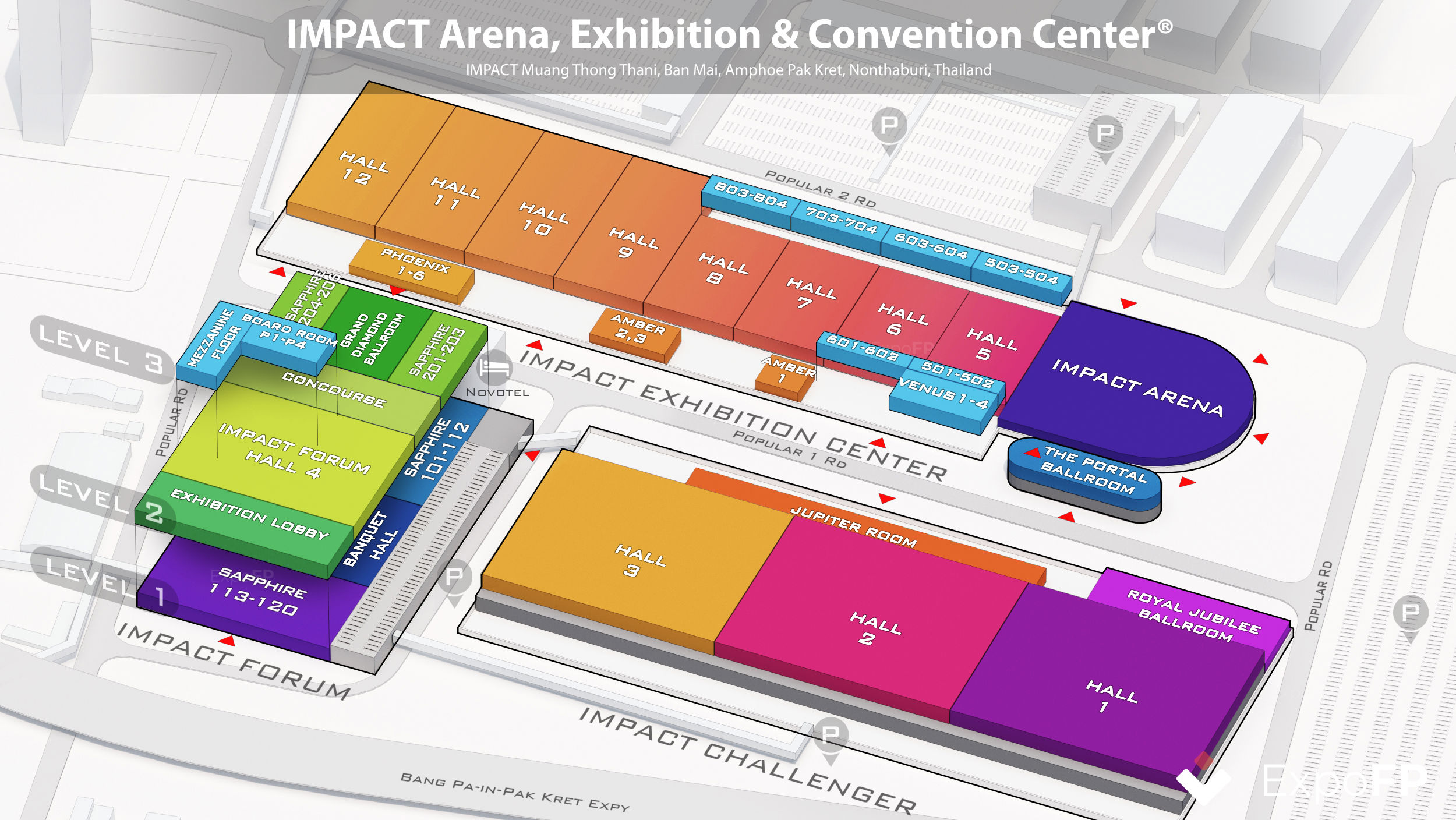 IMPACT Exhibition and Convention Center — площадка Foodism Show