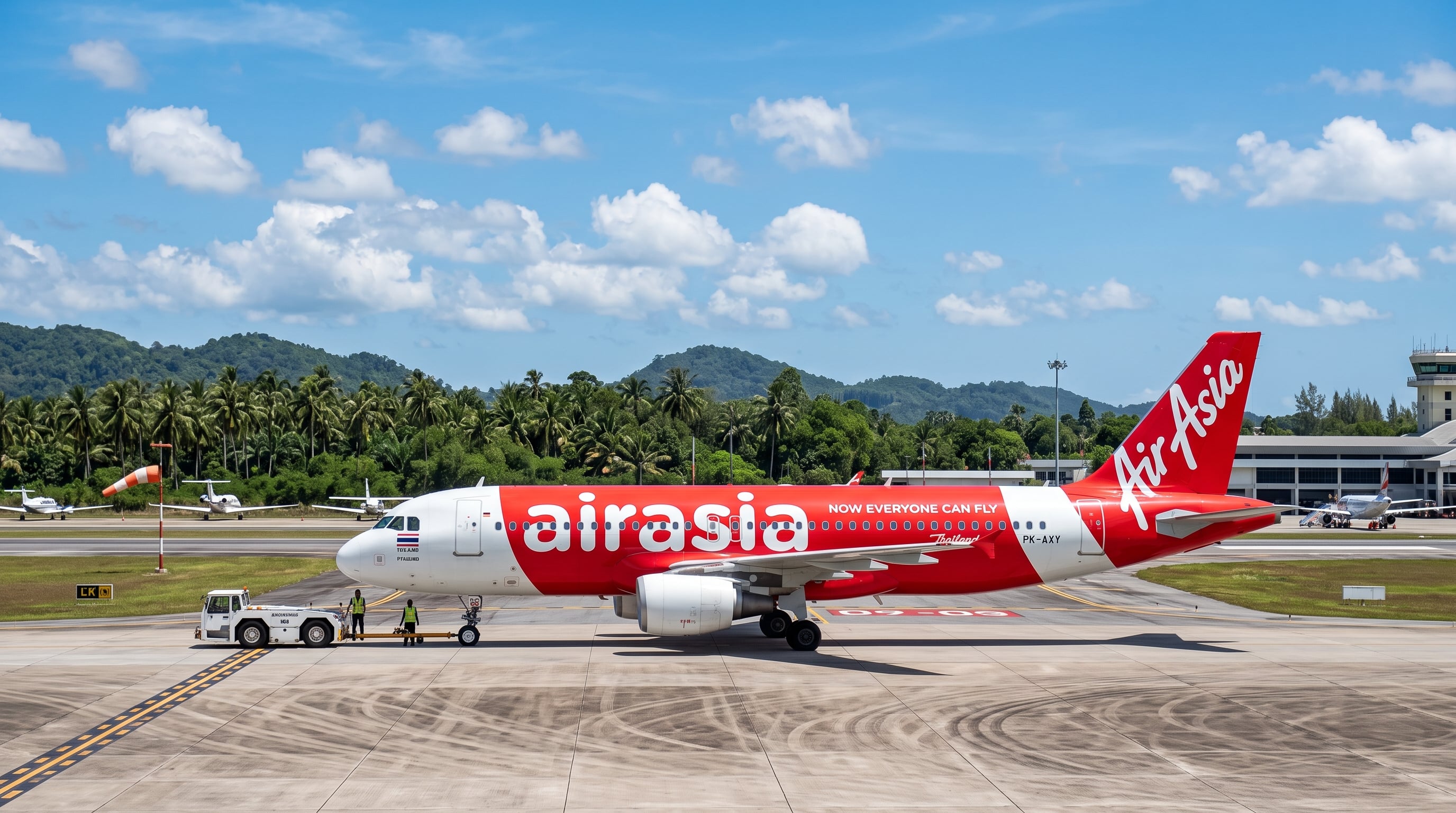 Прямые рейсы AirAsia Паттайя — Куала-Лумпур начнутся из аэропорта Утапао 16 июля 2015 года
